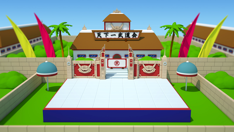Illustration for article titled Famous Dragon Ball LocationsĀ In 3D